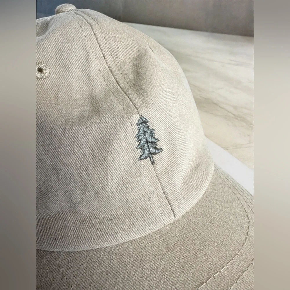 Sonoma Unisex 100% cotton embroidered tan cap with adjustable strap - Picture 2 of 5